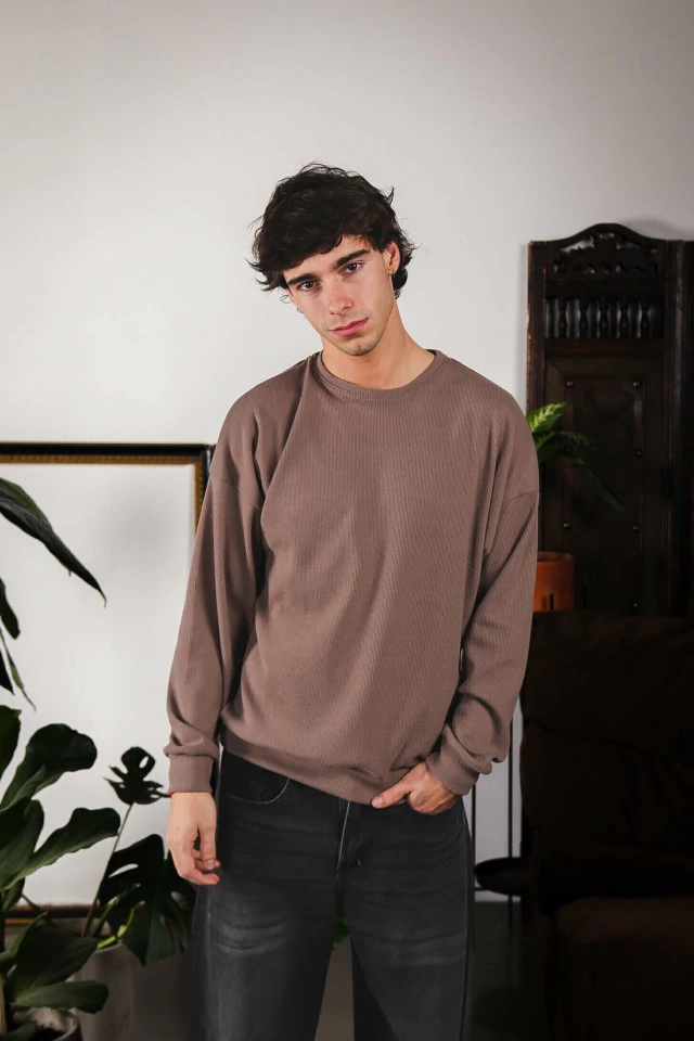 Sweater Gino Choco